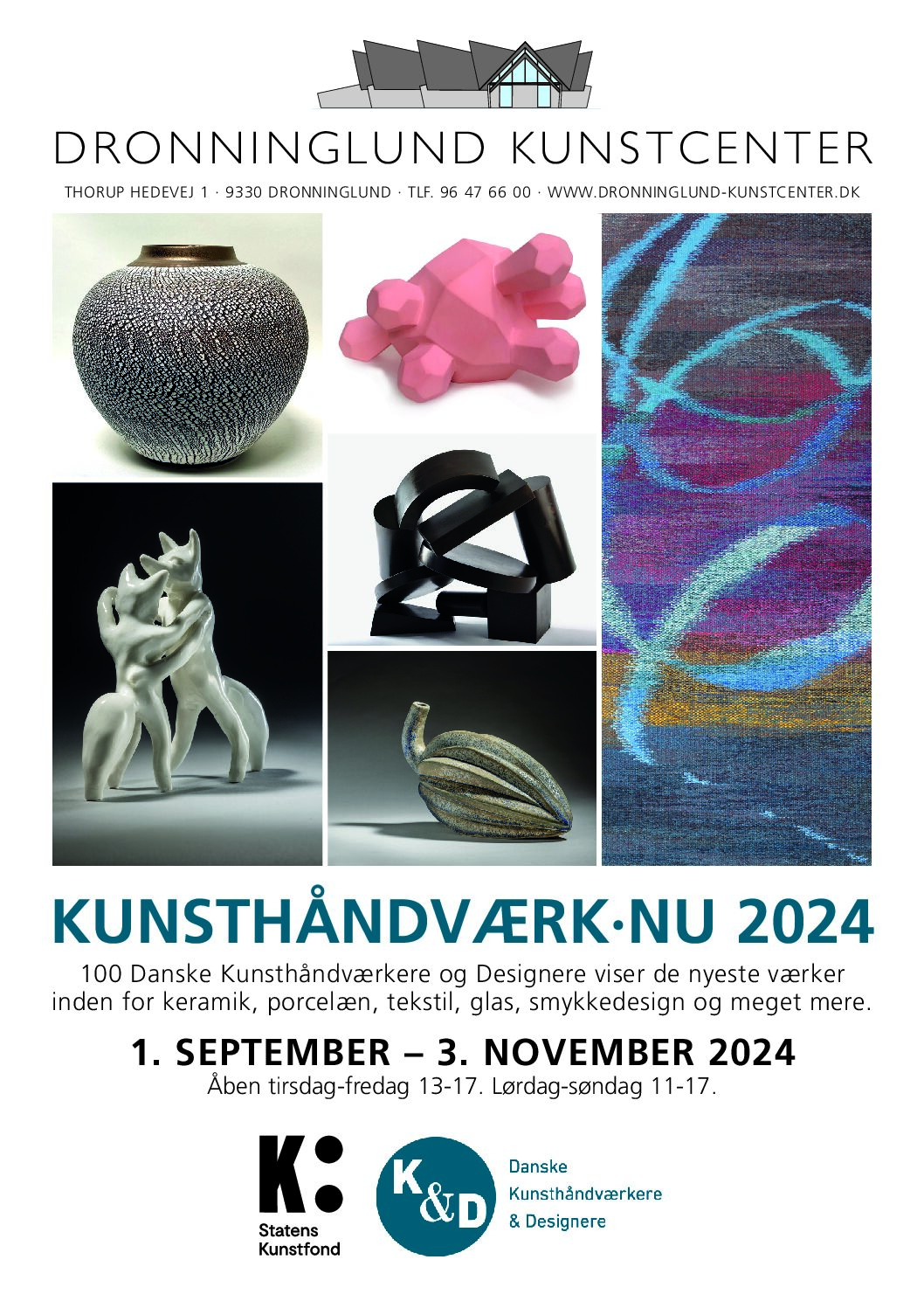 “KUNSTHÅNDVÆRK NU 2024” Dronninglund Kunstcenter